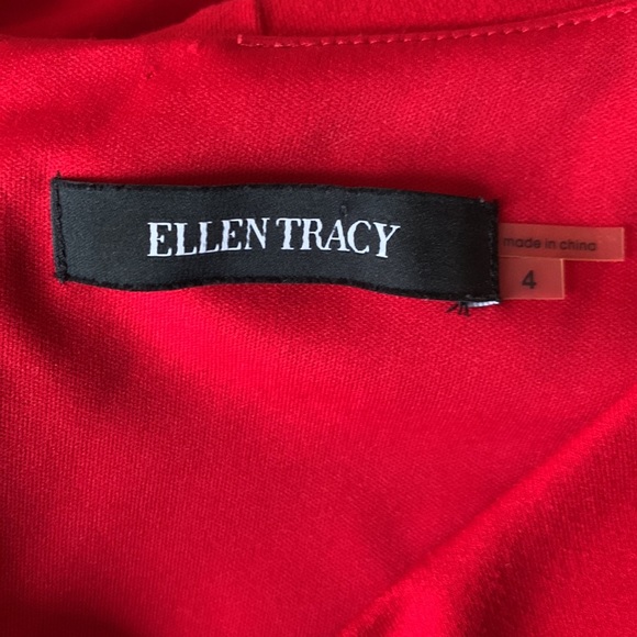 Ellen Tracy Red Dress - Picture 4 of 4